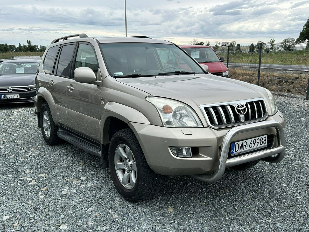 Toyota Land Cruiser 3.0 D-4D 166KM 2005r, Salon PL, 4WD, 8-osobowy, DVD, szyberdach