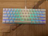 Klawiatura Krux neo pro rgb wireless gateron yellow