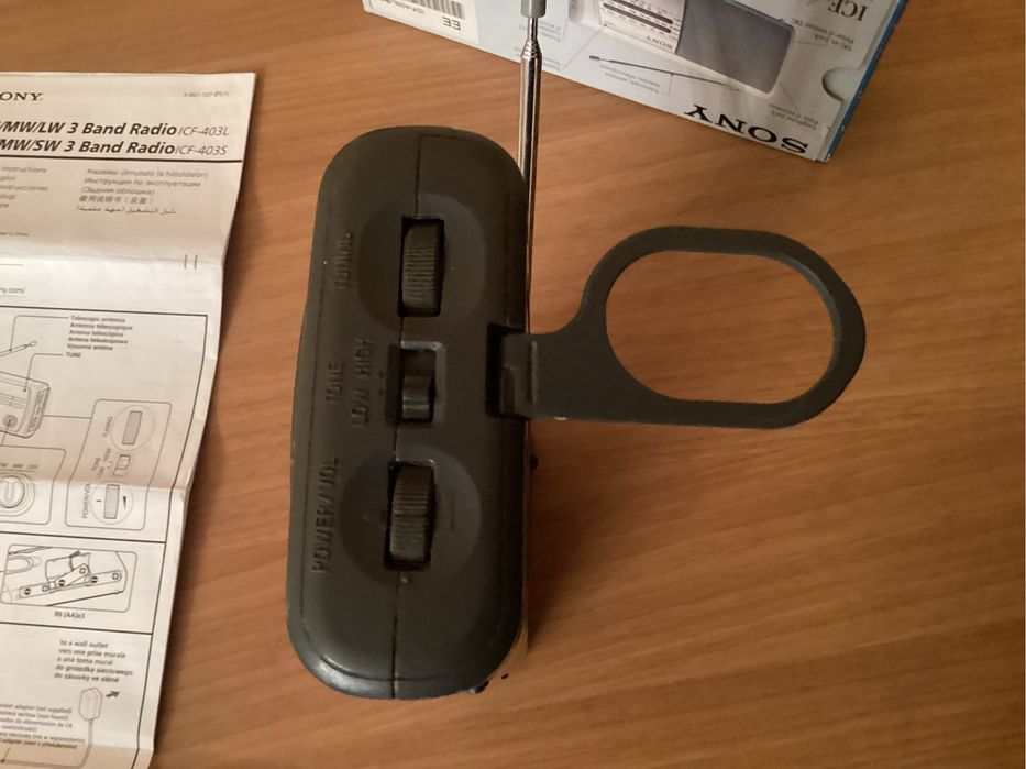 Радіоприймач Sony ICF-403L FM/MW/LW