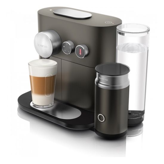 Кавамашина Nespresso Expert&milk Anthracite Grey