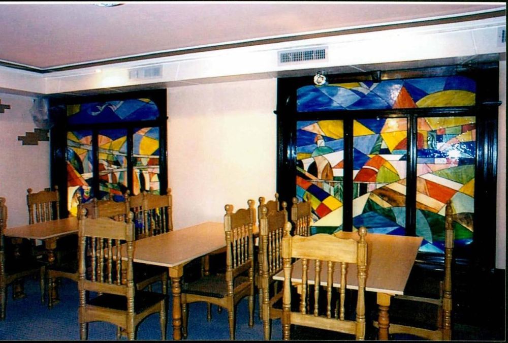 Вітраж у техніці ТІФФАНІ