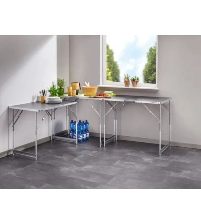 Mesa dobrável para trabalhos refeições etc nova 100x60cm