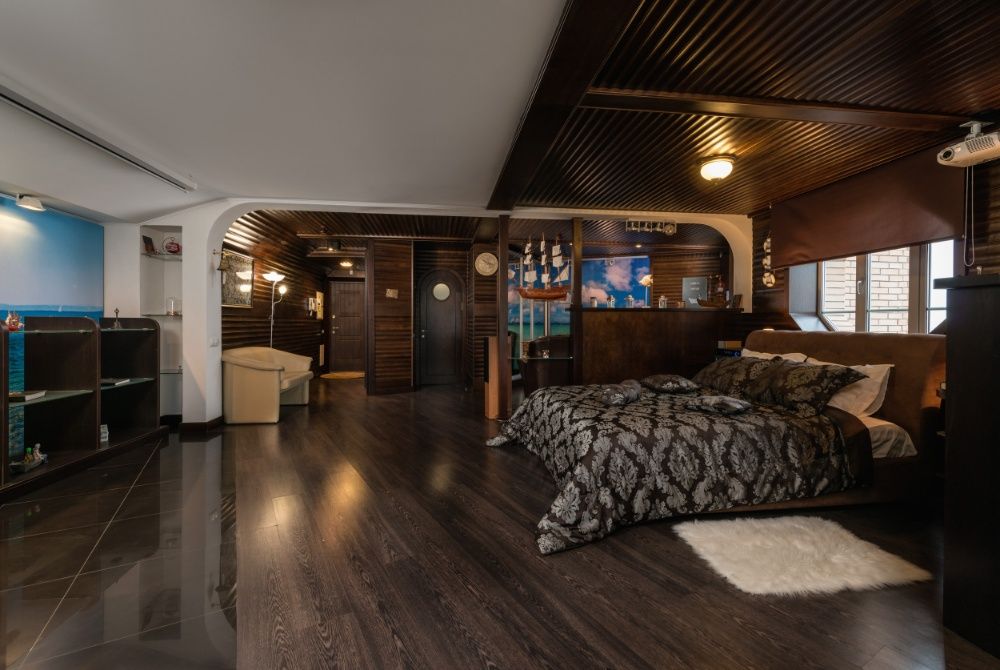 The Sky Loft.  Пентхаус із кінотеатром.  25 поверх.