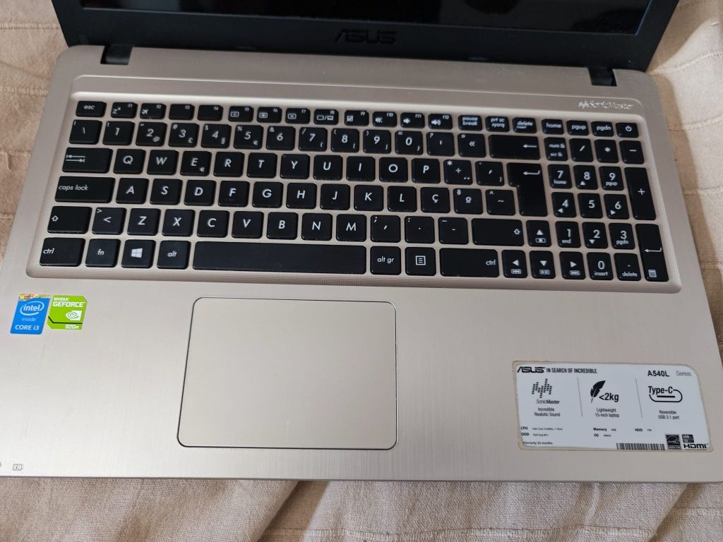 Computador Laptop Asus A540L HDD 1TB