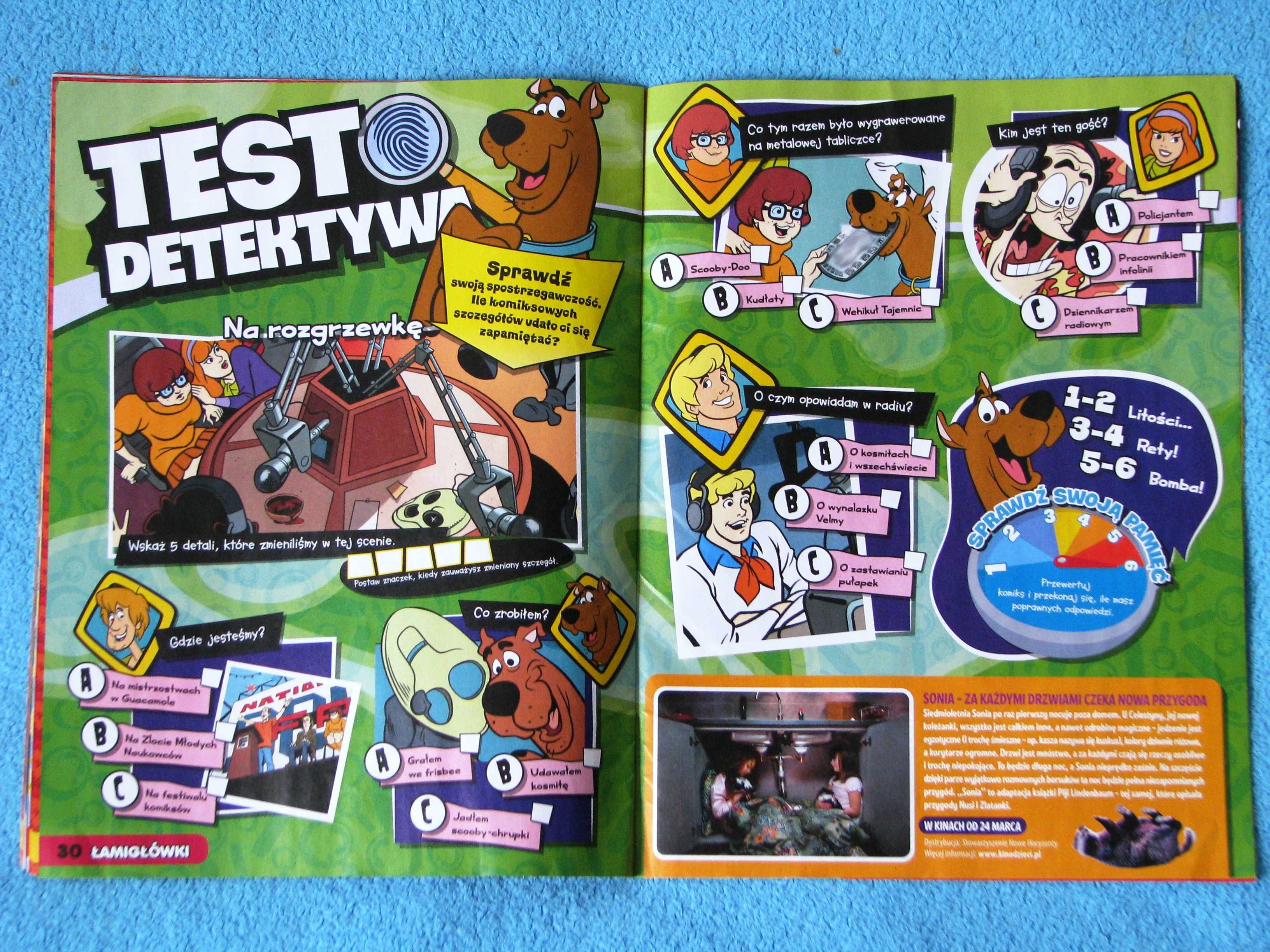 Scooby-Doo! Magazyn 3/17 Scooby Doo Skubi Du