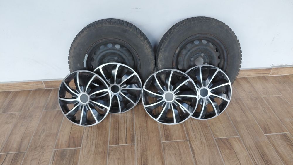 Opony zimowe na felgach stalowych Opel R 13 175/70 2 szt