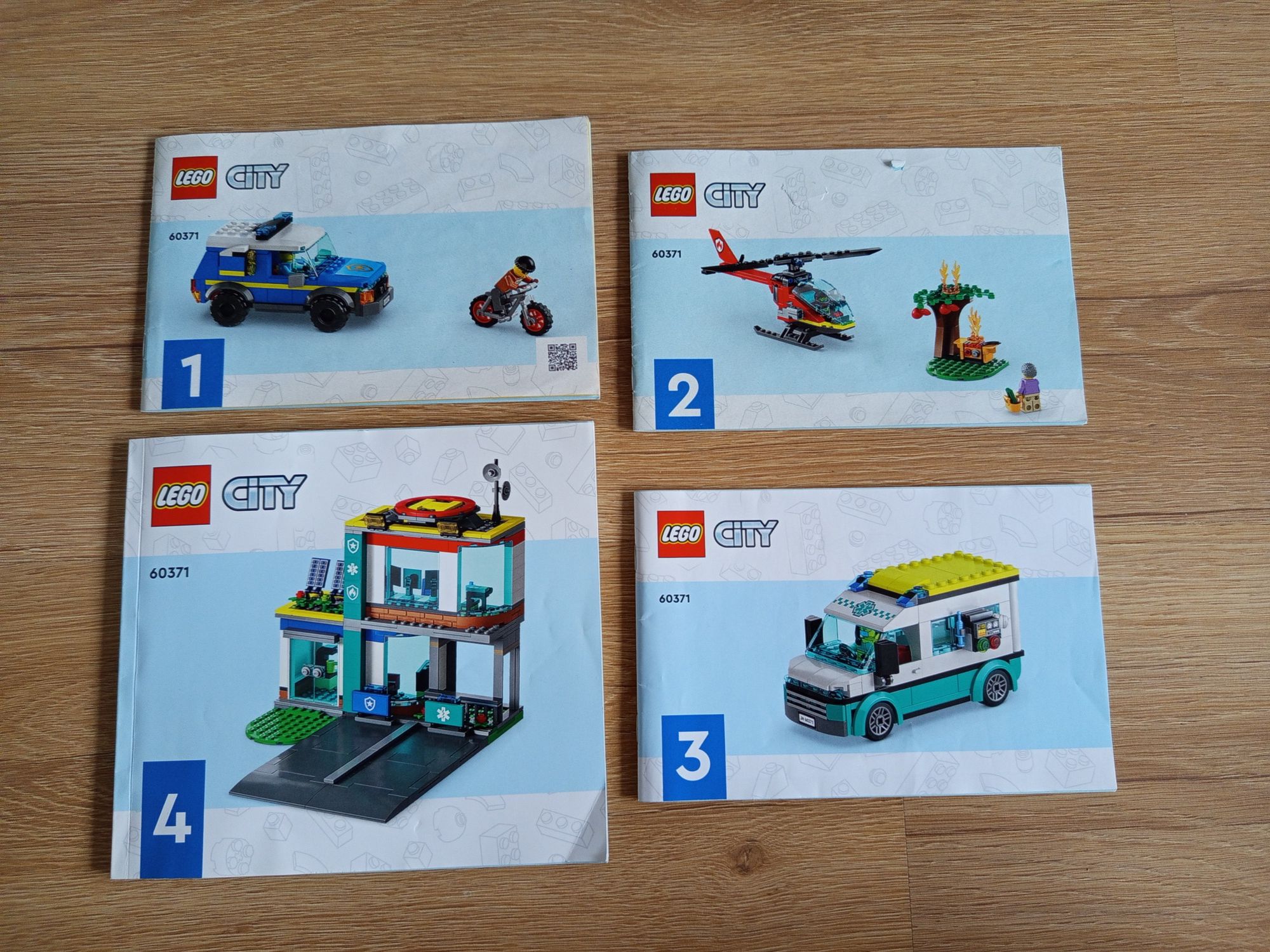LEGO CITY Parking dla pojazdów uprzywilejowanych 60371