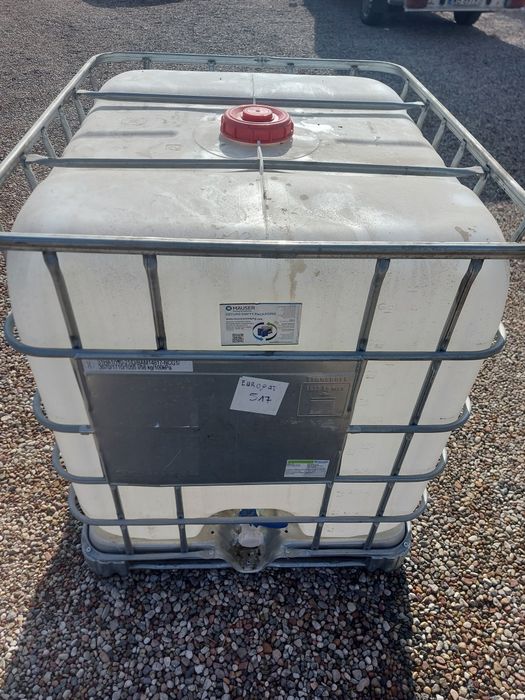 Zbiornik 1000l mauzer, czyste