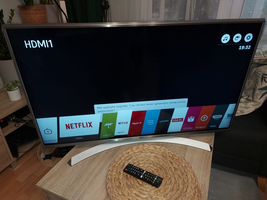 LG smart tv webOS 4K HDR 43' wi fi nagłośnienie harman kardon
