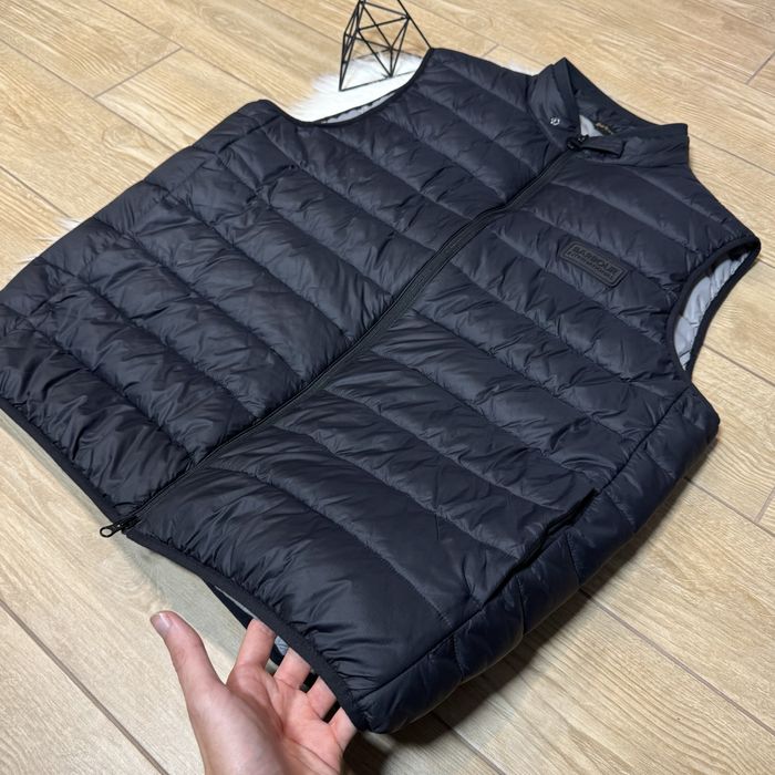 (розмір Xl/2XL) Чоловіча утеплена жилетка barbour оригінал