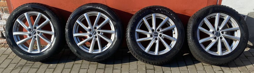 Диски R18 Volkswagen tiguan , шкода кодіак з зимовою резиною 235/55