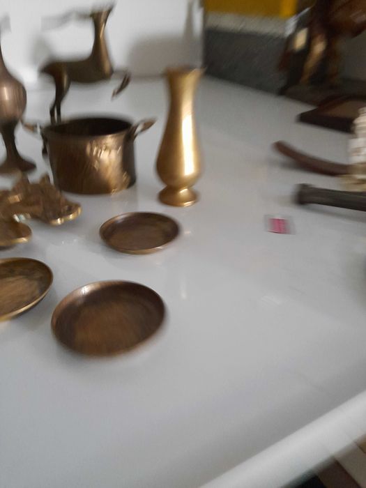 Lote de peças em Latão e Bronze.