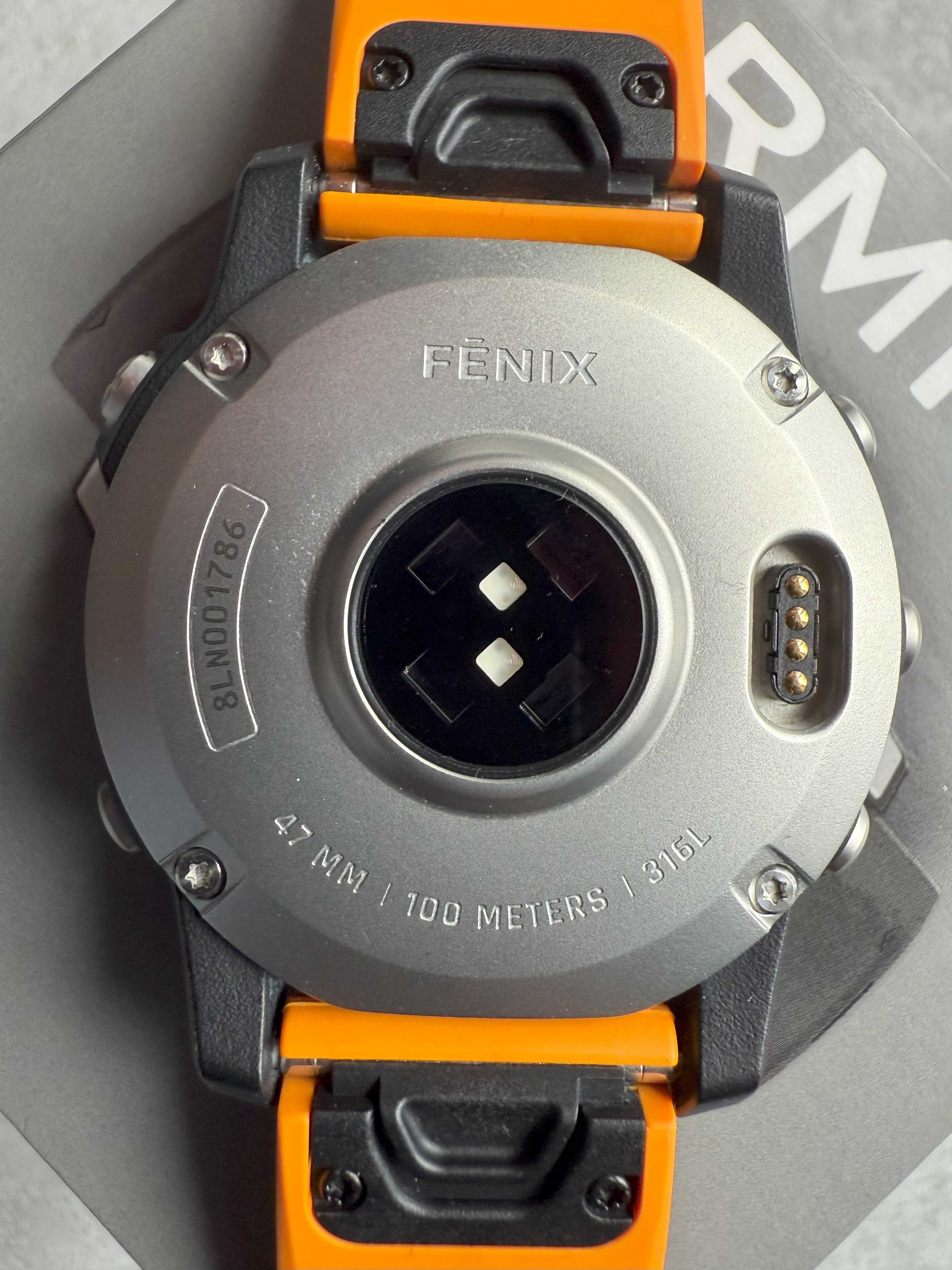 Garmin Fenix E Gwarancja + dodatki