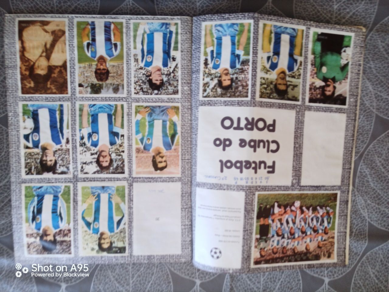 Caderneta de cromos TOP FUTEBOL