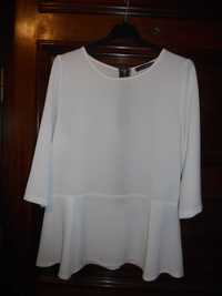 camisola de senhora cor branca