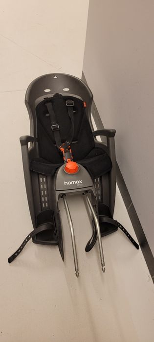 Fotelik rowerowy Hamax Siesta + dodarkowa stopka