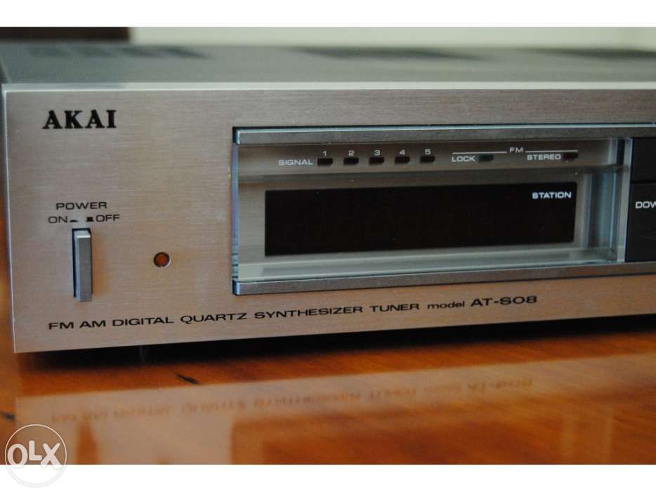 Akai at-s08 - tuner vintage de referência