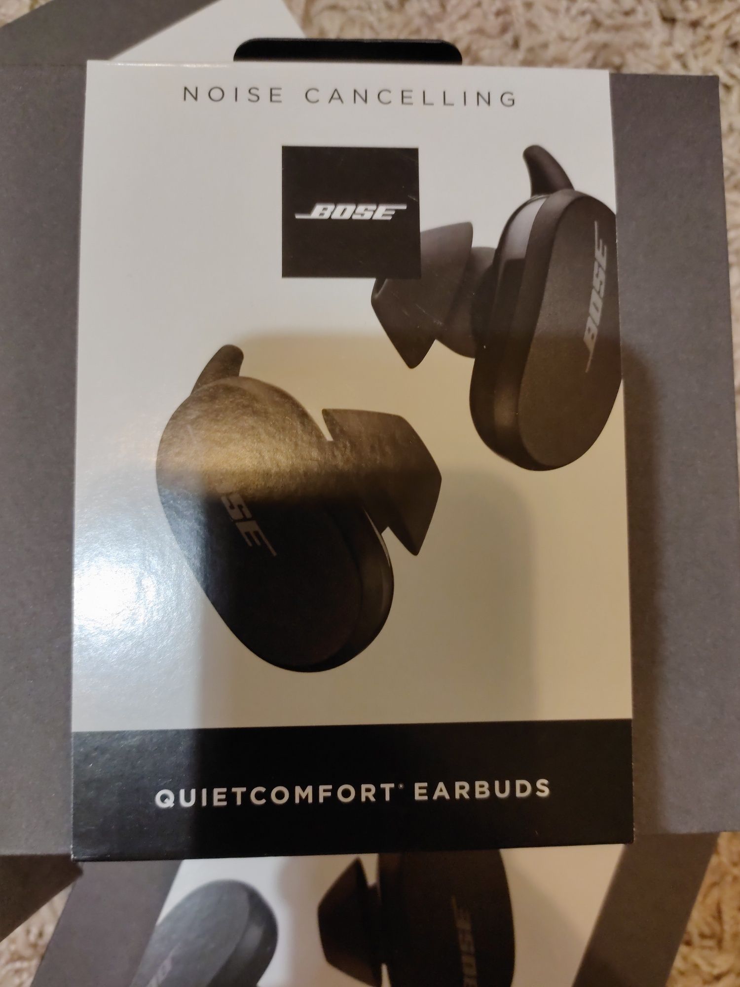 Навушники Bose Quiet Comfort Earbuds Soapstone (831262-0020)