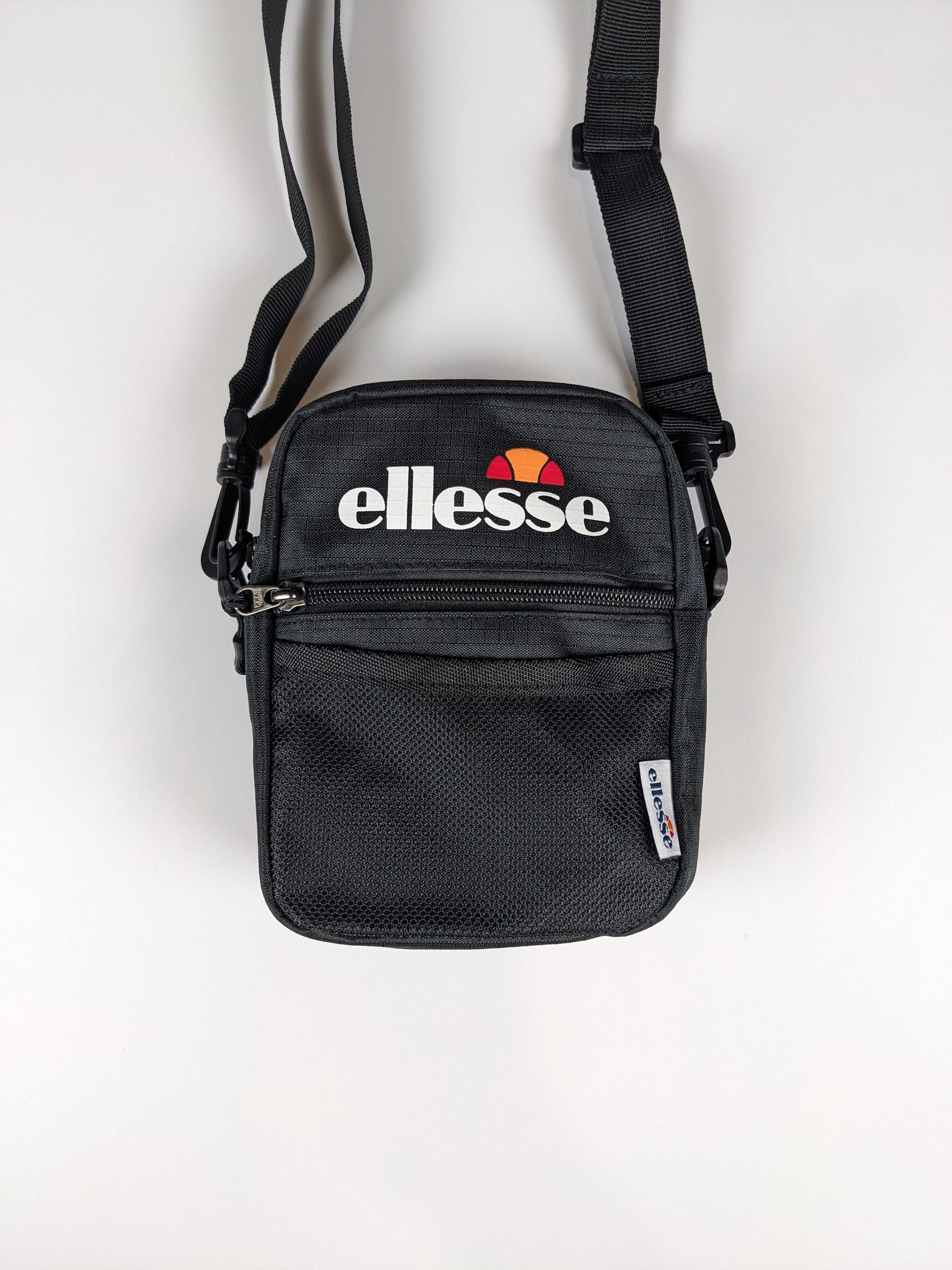 Сумка ellesse через плече чорна, барсетка Ellesse чёрная, элис, елис