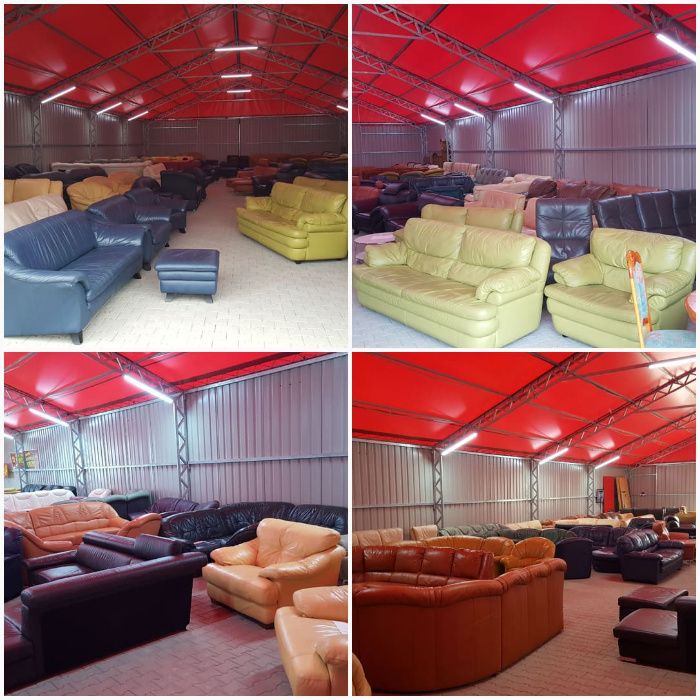 KOMIS MEBLI SKÓRZANYCH -narożniki, wypoczynki, sofy- skóra naturalna