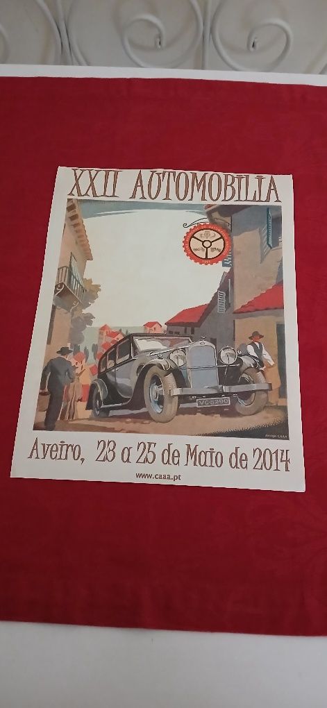 Cartaz da XXII Automobilia Aveiro 2014