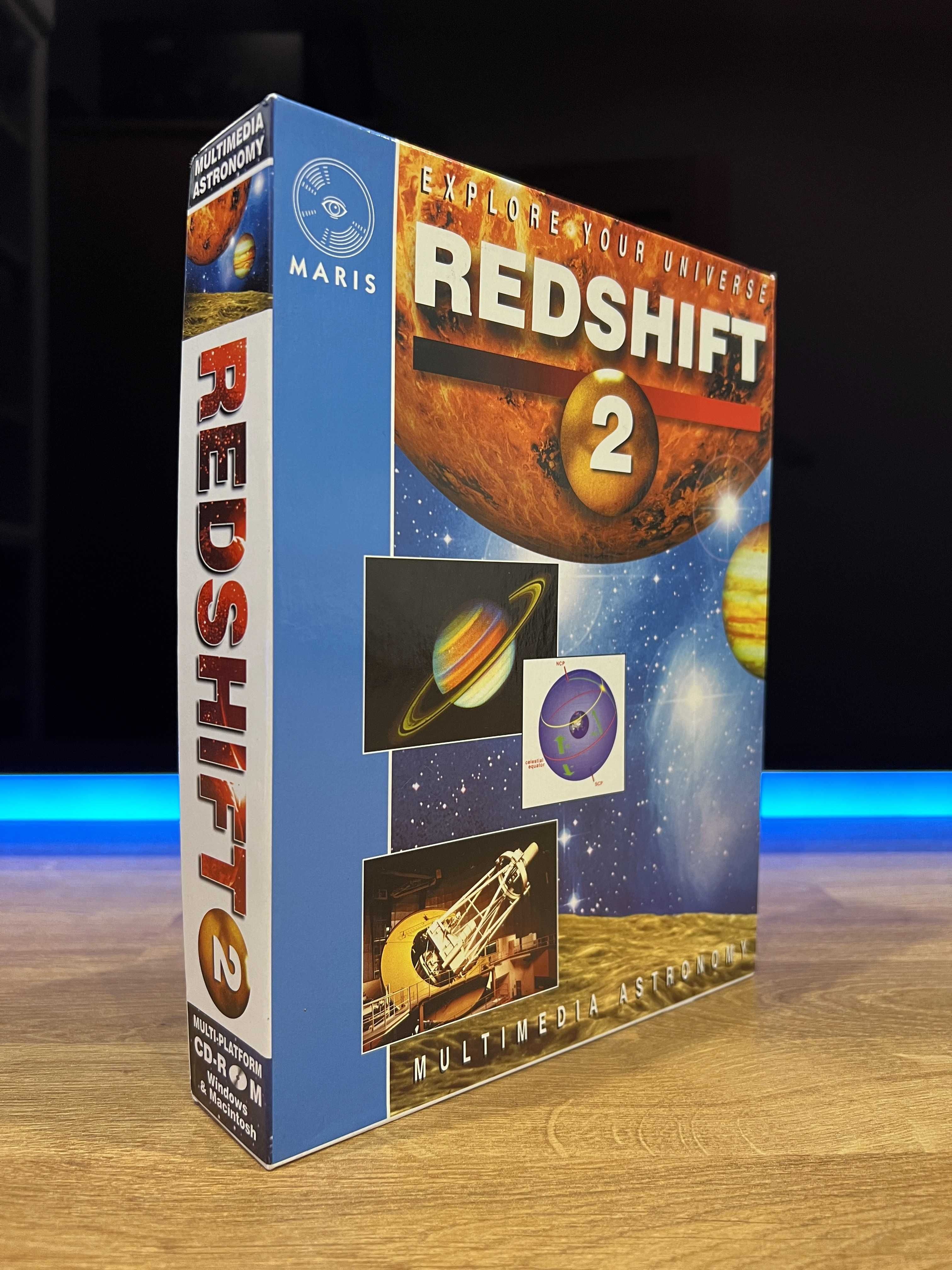 Redshift 2 program astronomiczny (PC/MAC EN 1995) wydanie BIG BOX