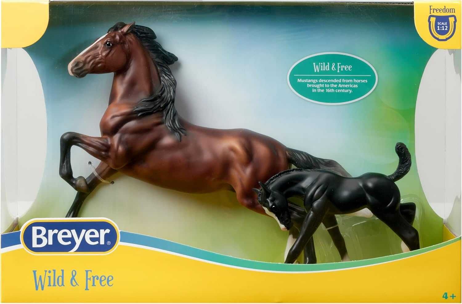 Breyer Horses Freedom Series Wild and Free 1:12  62227, nowe
