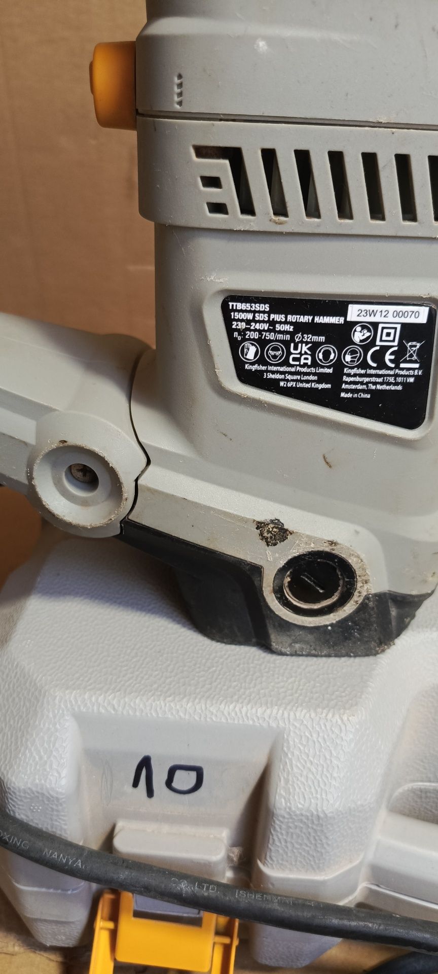 Mlotowiertarka udarowa titan SDS plus mlot udarowy TTB653sds