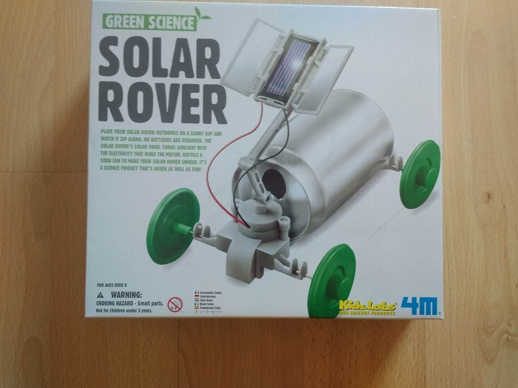 Pojazd dla dzieci Solarny Green Science. Solar Rover, Kids Labz - nowy