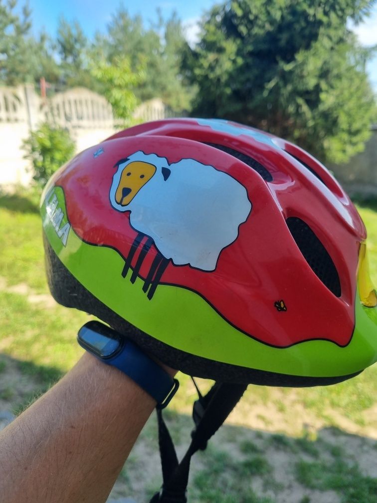 Kask rowerowy dziecięcy author ultima 48-55