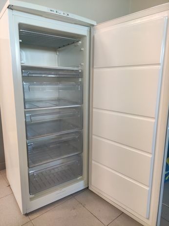 Arca frigorífica/ congeladora vertical Zanussi.