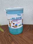 Drewniane klocki w pudełku woodoodporne