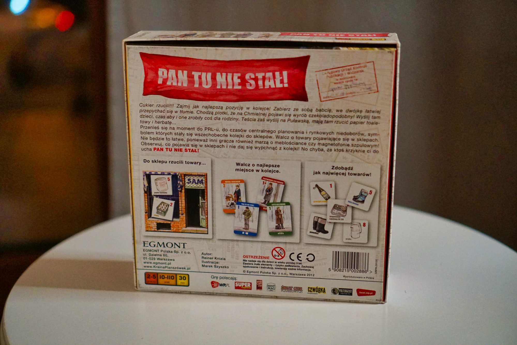 Pan Tu Nie Stał! - gra planszowa