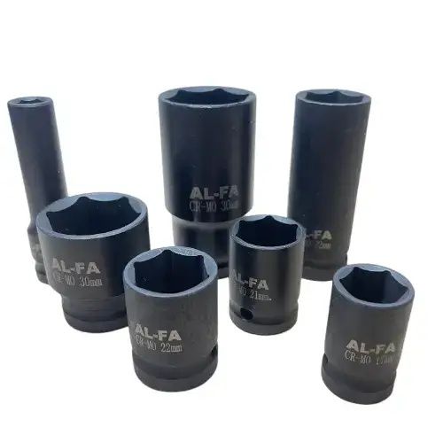 Набор ударных головок 1/2" AL-FA ALIS35E 35 штук 8-32 мм