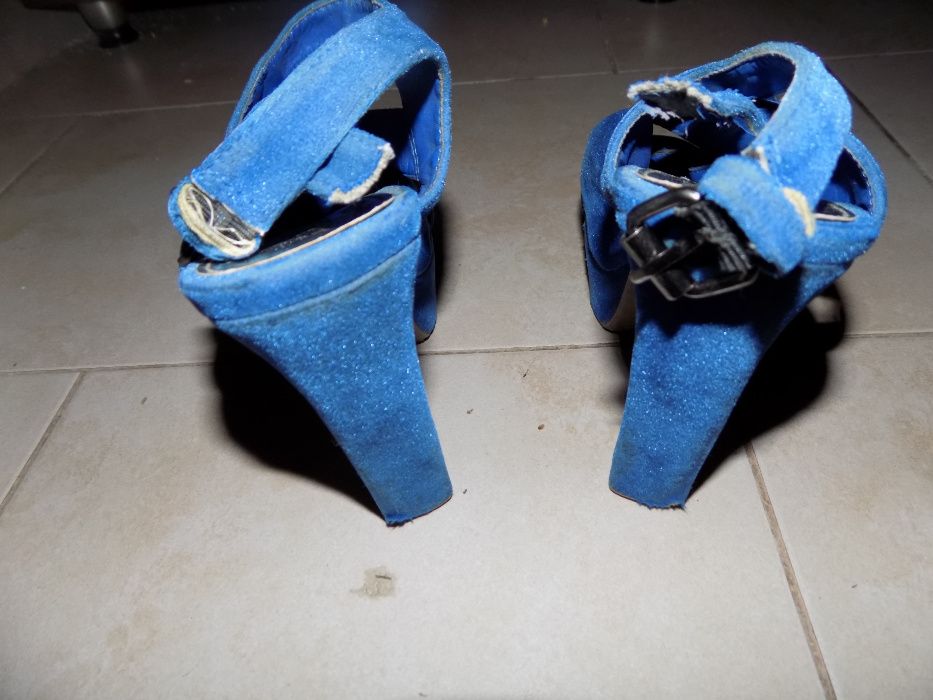 Sandały gladiatorki Deezee-rozmiar38/39, super buty na imprezę! słupek