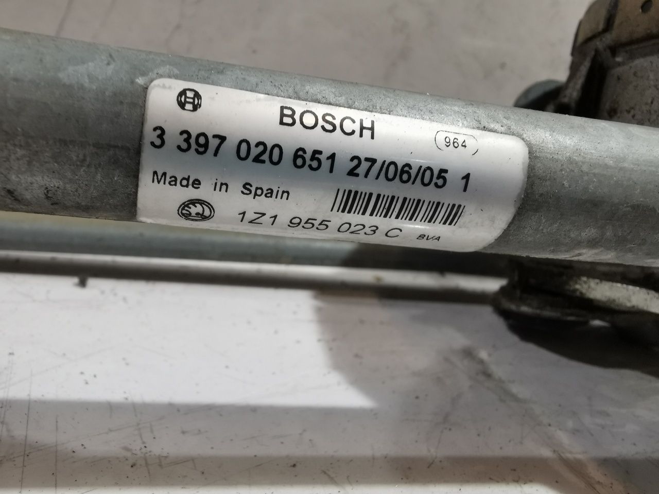 Mechanizm wycieraczek Skoda Octavia 2 II FL 1Z1955.023C