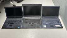 3 uszkodzone laptopy. DELL Vostro 3300, Latitude P15G, Lenovo E320