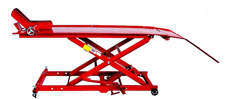 Platformowy podnośnik motocyklowy PLATFORMA RAMPA 450kg