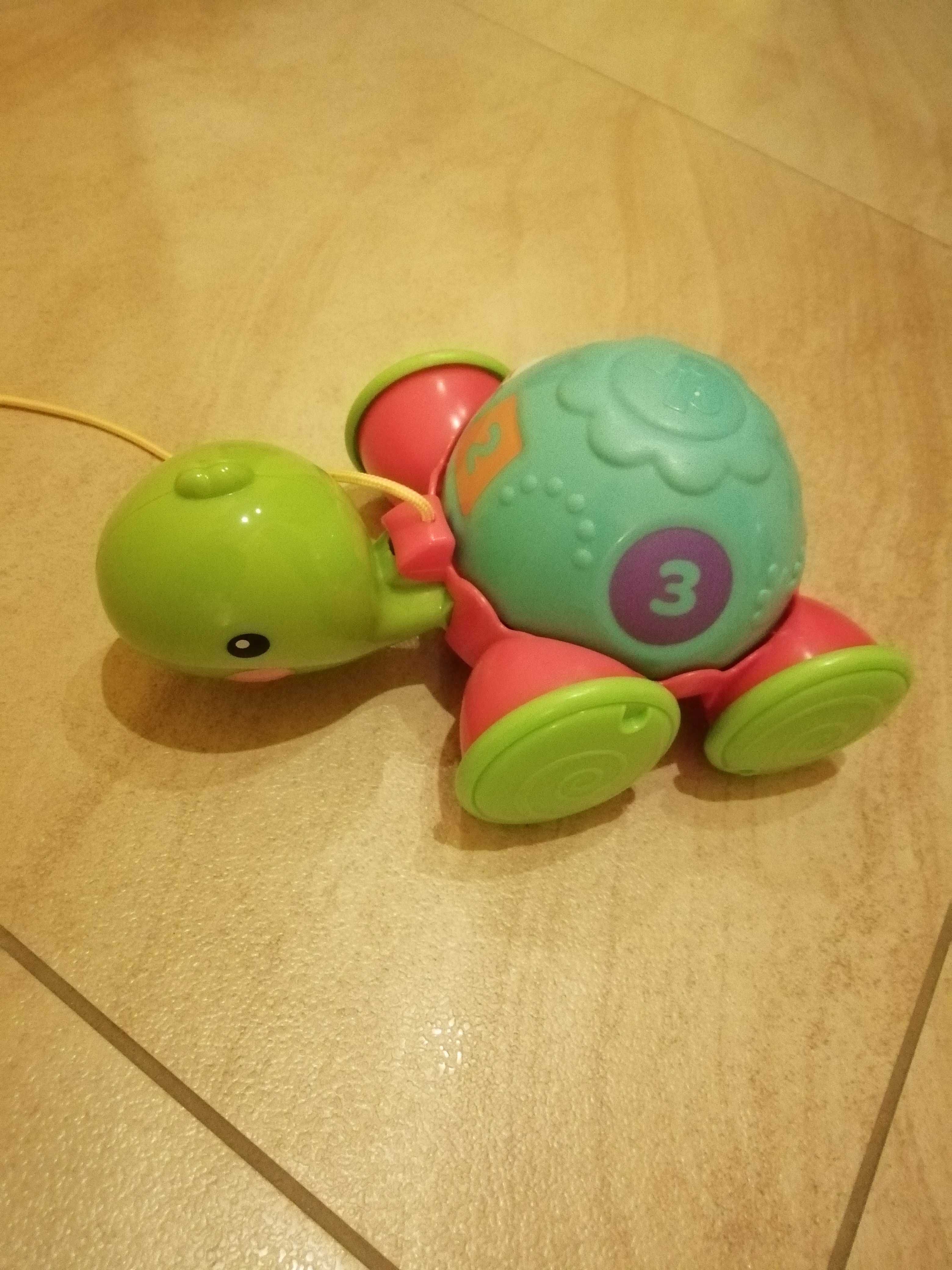 Idealny Żółwik Fisher Price ze sznurkiem