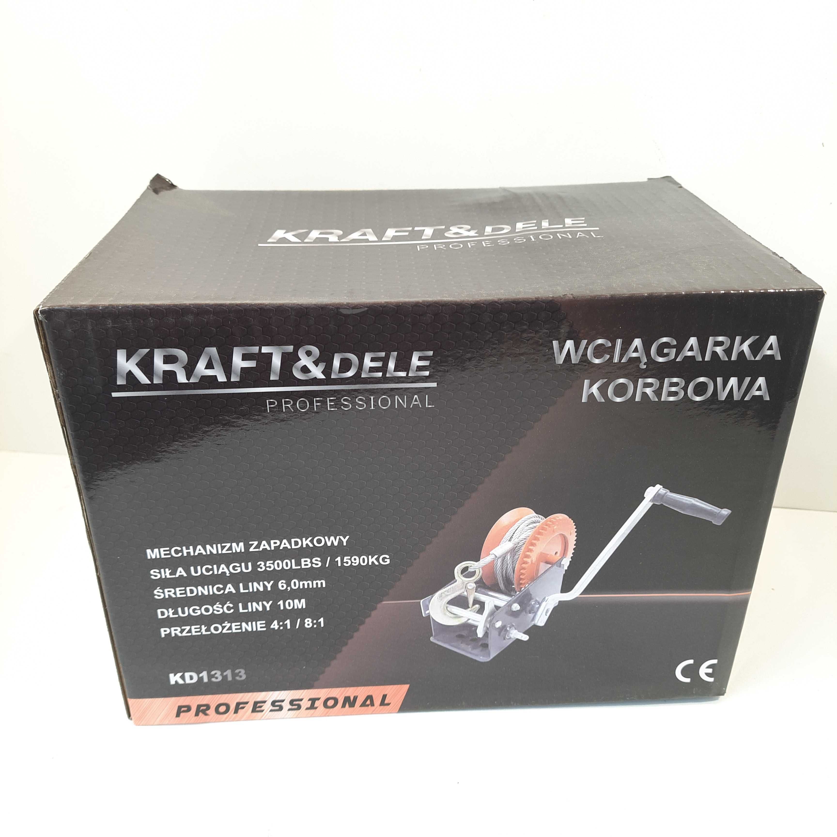 Wyciągarka korbowa linowa 3500Ibs KD1313