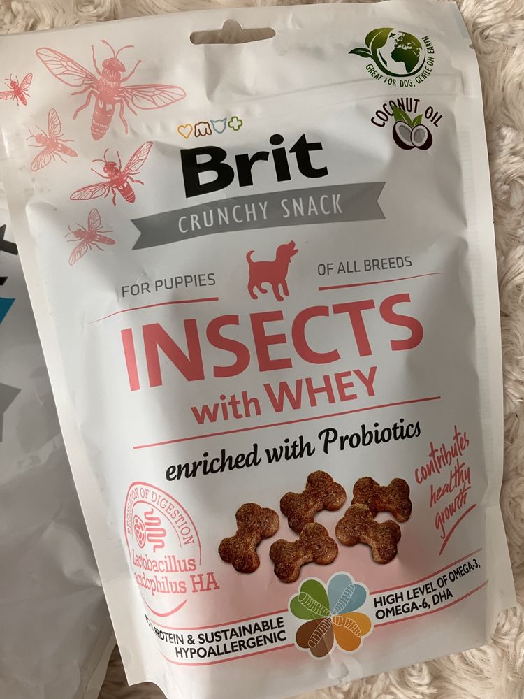 Brit zestaw. Puppy. Jagnięcina z ryżem plus przysmaki.