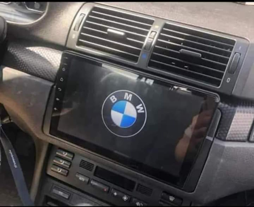 Rádio Android 13 com GPS BMW E46 (Artigo Novo)