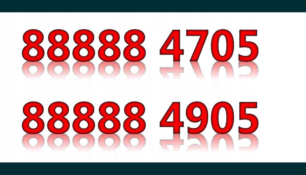 ‼️ 8.8.8.8.8.49.O5 Złoto ℹ️ Para ‼️ 8.8.8.8.8.47O5 • Złoty Łatwy Numer