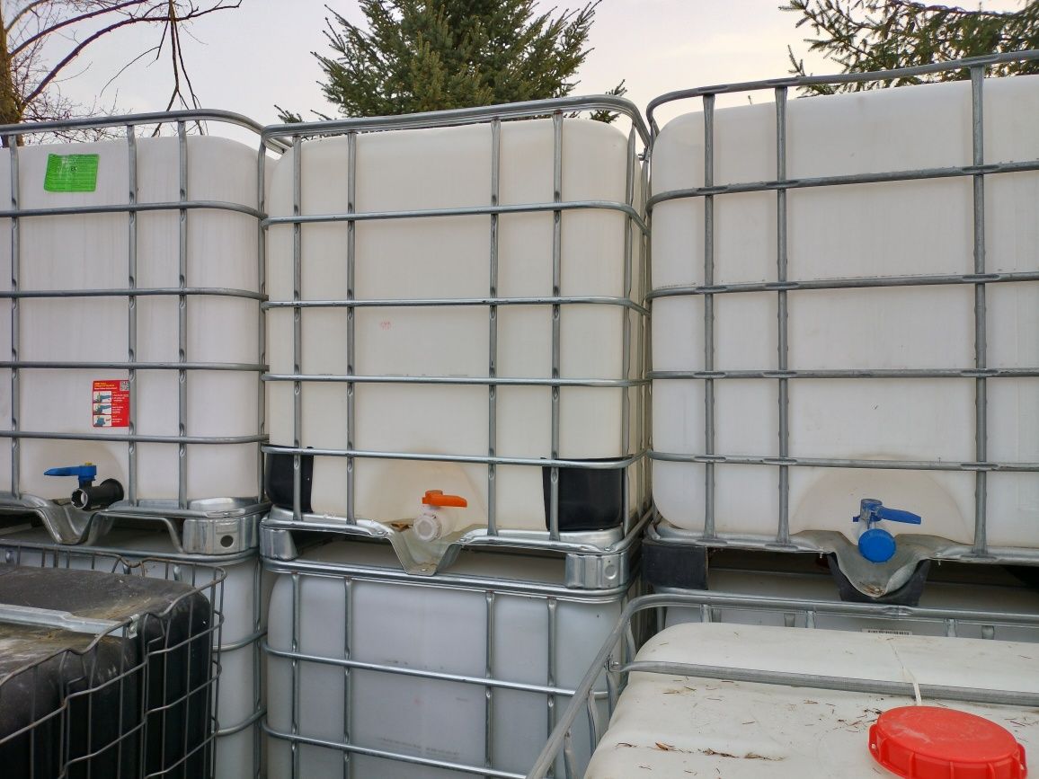 Zbiornik beczka kontener mauzer mauser paletopojemnik IBC 1000l adblue