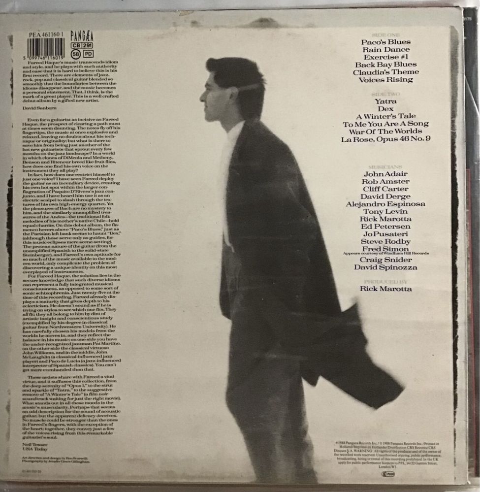 LP -Fareed Haque (Jazz)