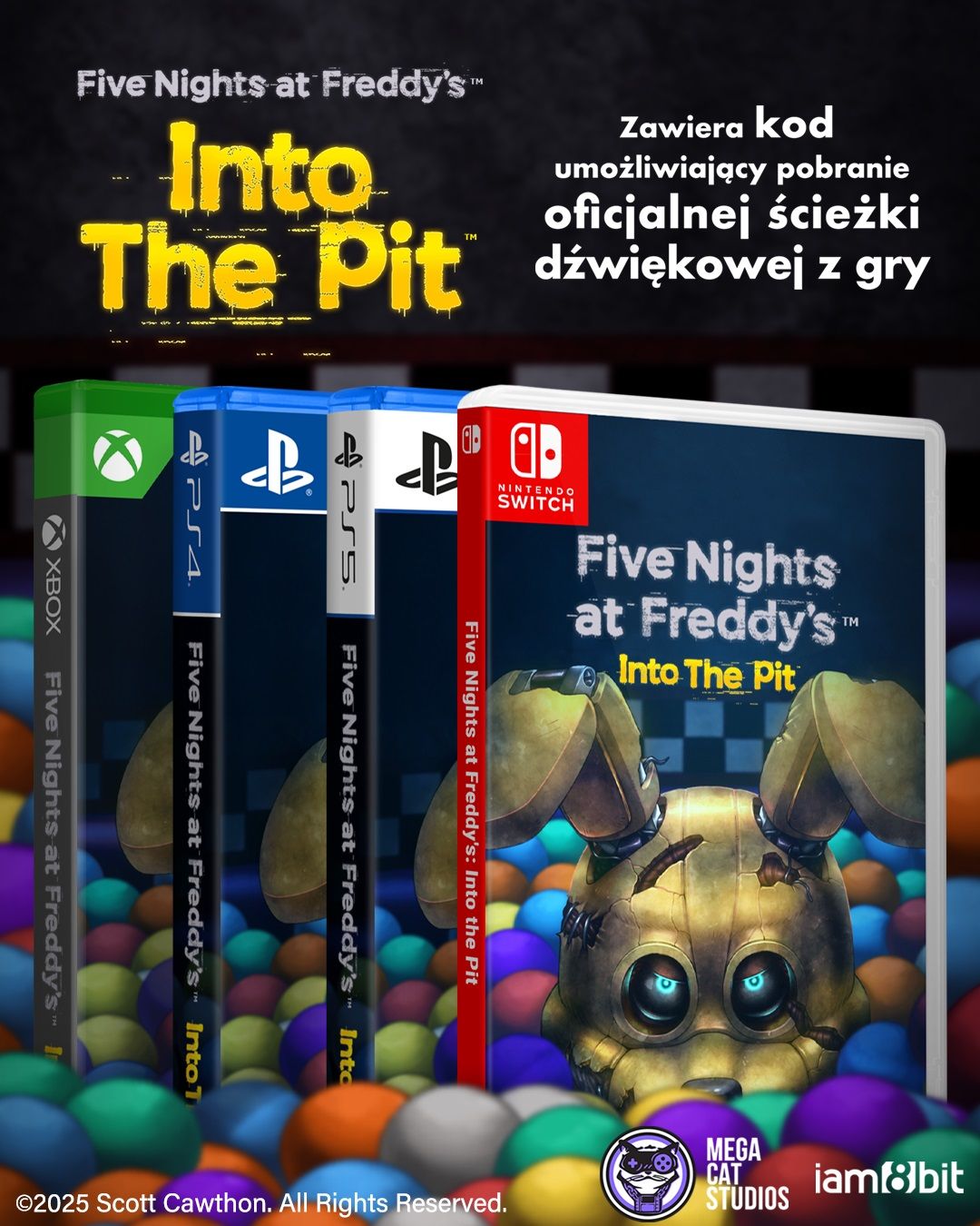 Five Nights at Freddy’s: Into the Pit PL (PS4) Gra nowa w folii