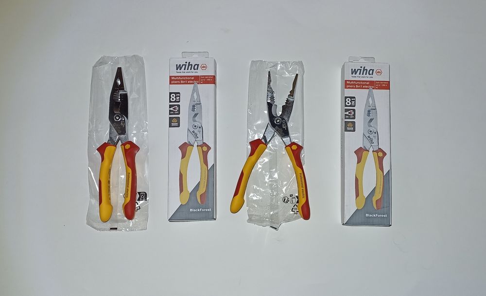 Клещи кусачки бокорезы электромонтажника электрика Wiha 8in1 Knipex
