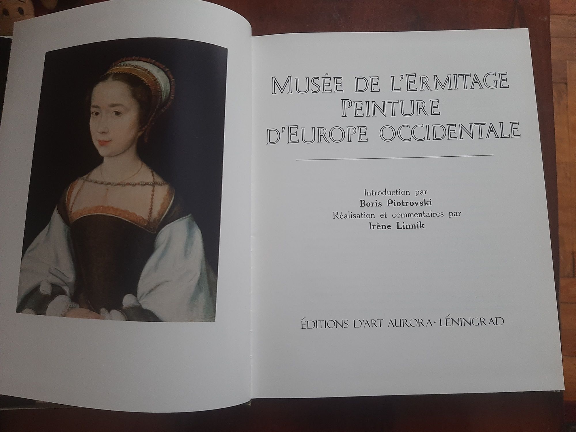Книга-альбом Западноевропейская живопись в эрмитаже