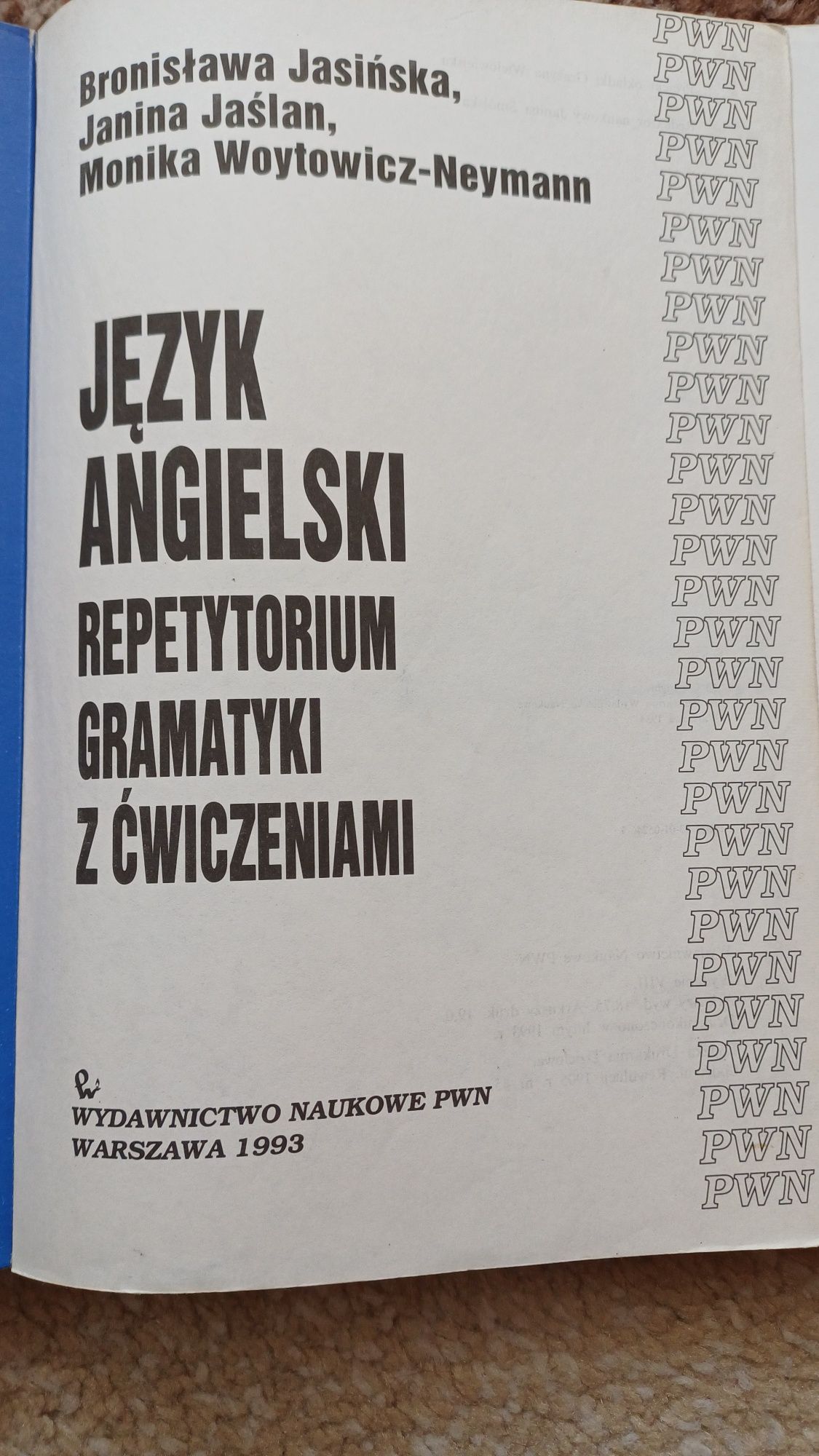 Język angielski repetytorium gramatyki z ćwiczeniami PWN
