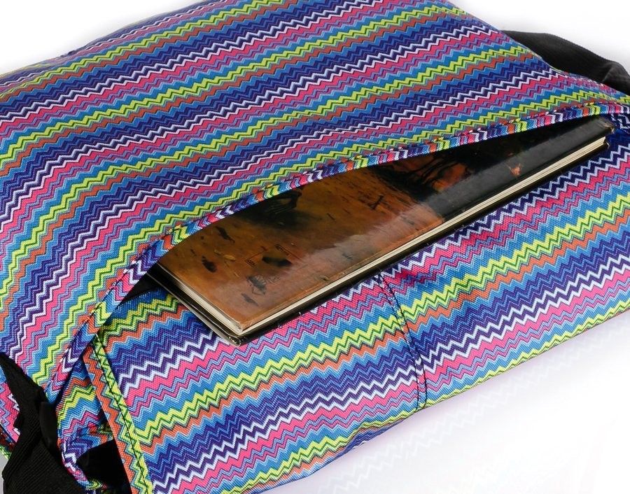 materiałowa torba na laptopa do 15 cali - loren